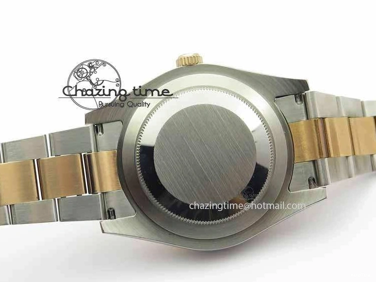 MiroTime 1218 Sleek DateJust II 41mm SS RG BP Maker Best Edition RG Roman Dial On SS RG Bracelet SA 3711